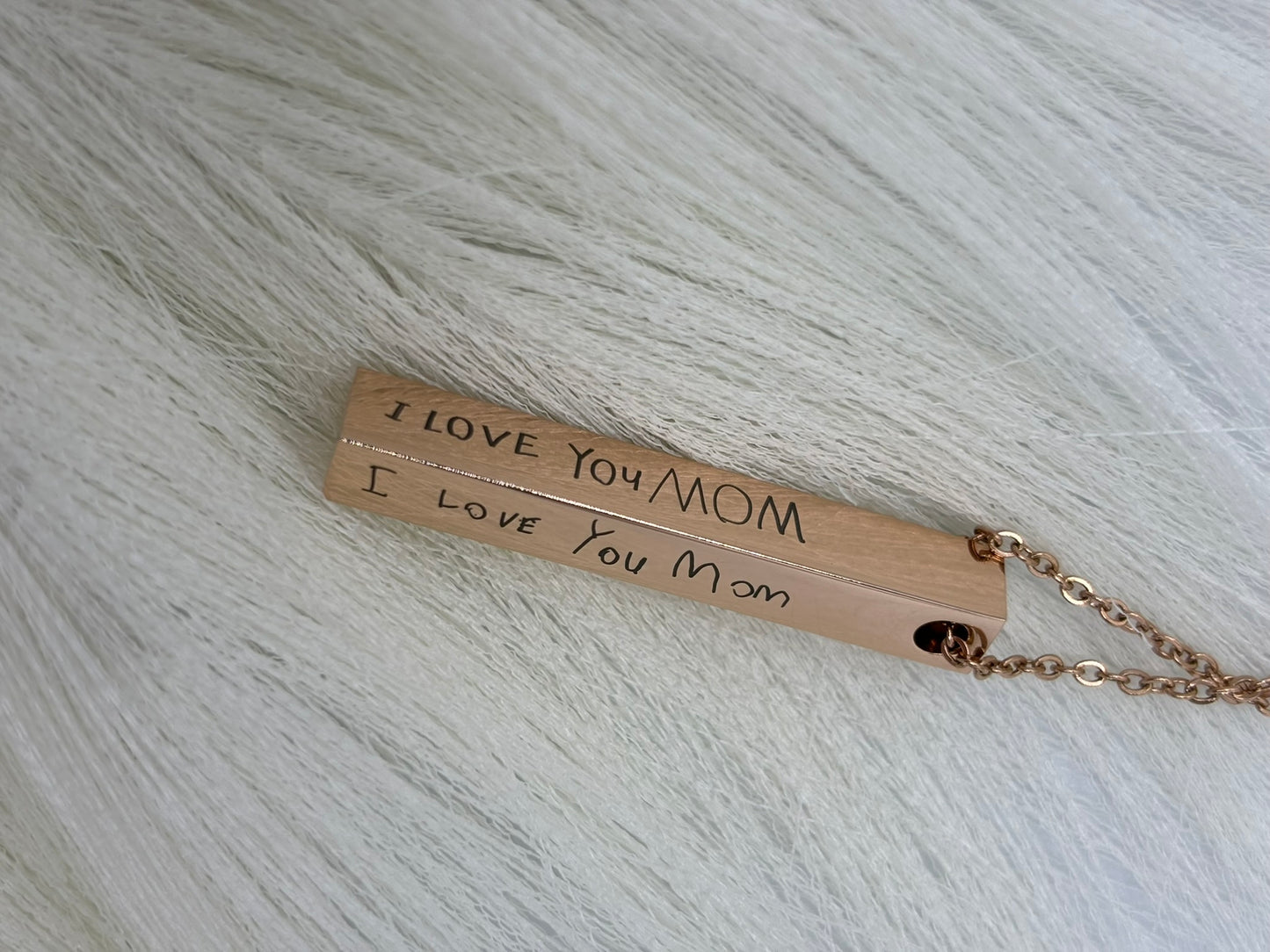 Personalized Necklace with Handwriting