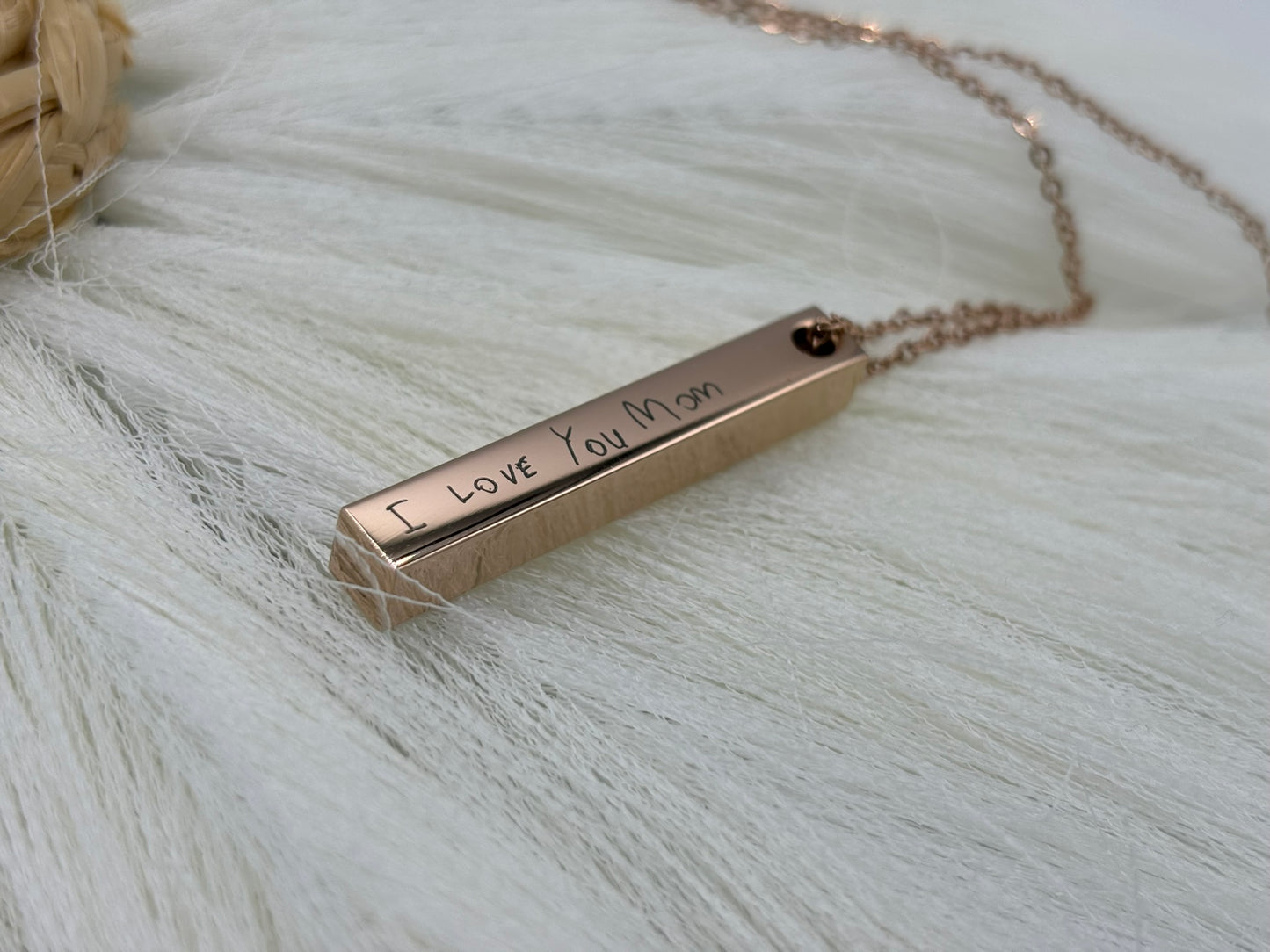 Personalized Necklace with Handwriting