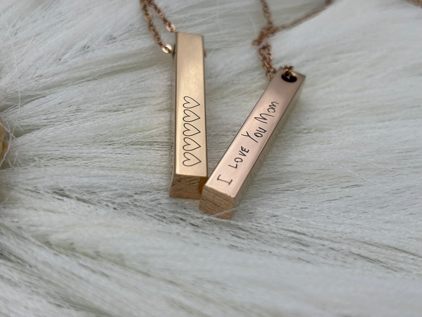 Personalized Necklace with Handwriting