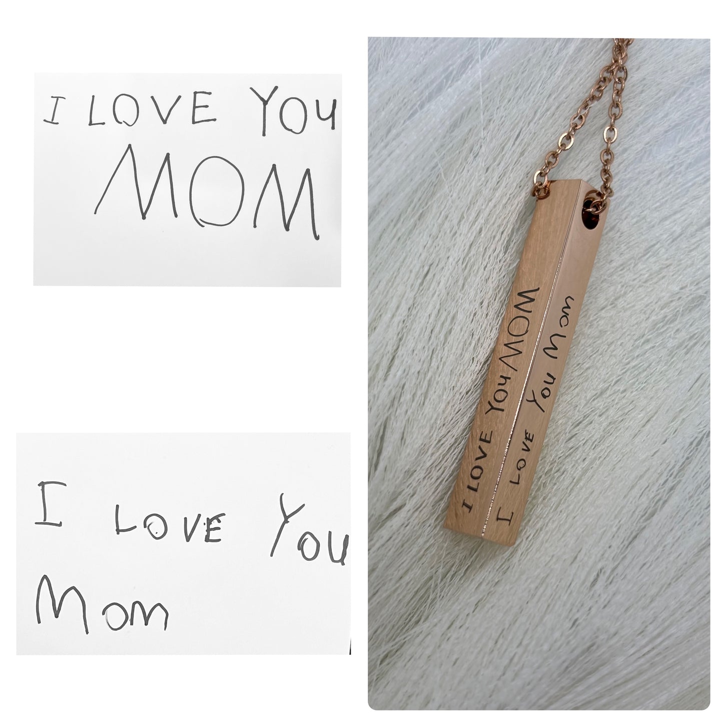 Personalized Necklace with Handwriting