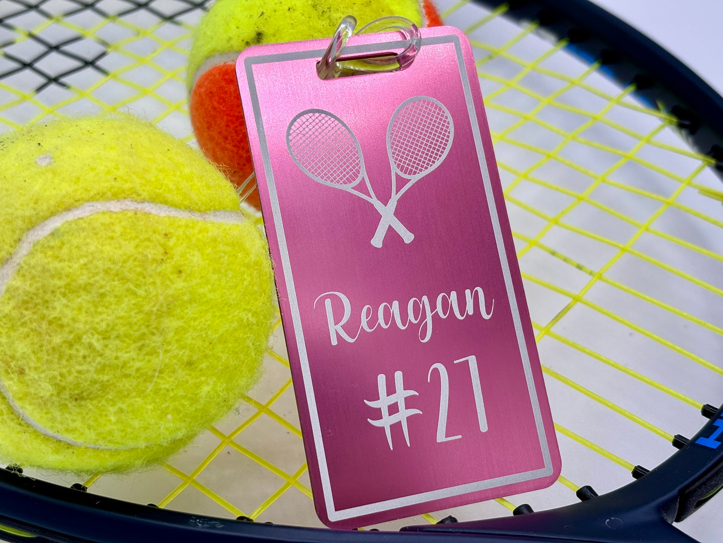 Aluminum Sports Bag Tag