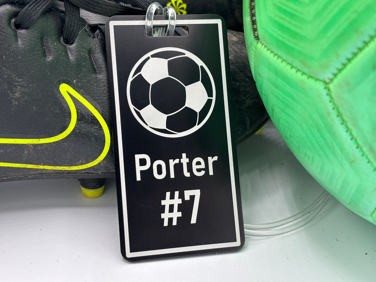 Aluminum Sports Bag Tag