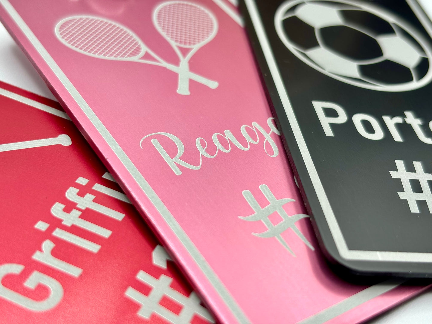 Aluminum Sports Bag Tag