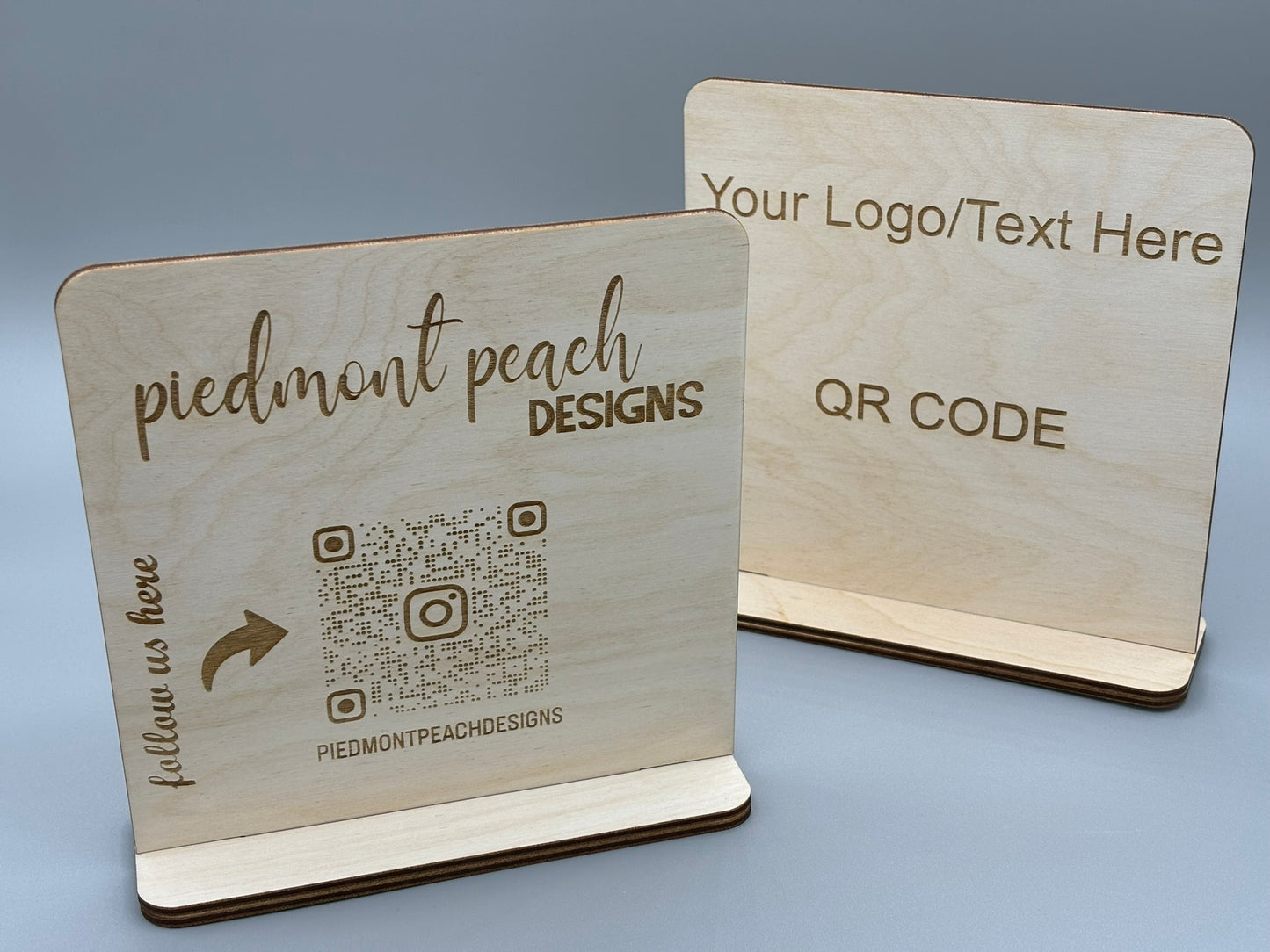 Table Display Sign
