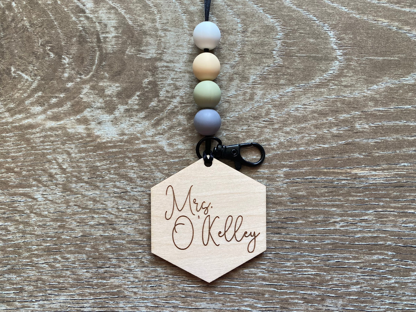 Personalized Teacher Lanyard