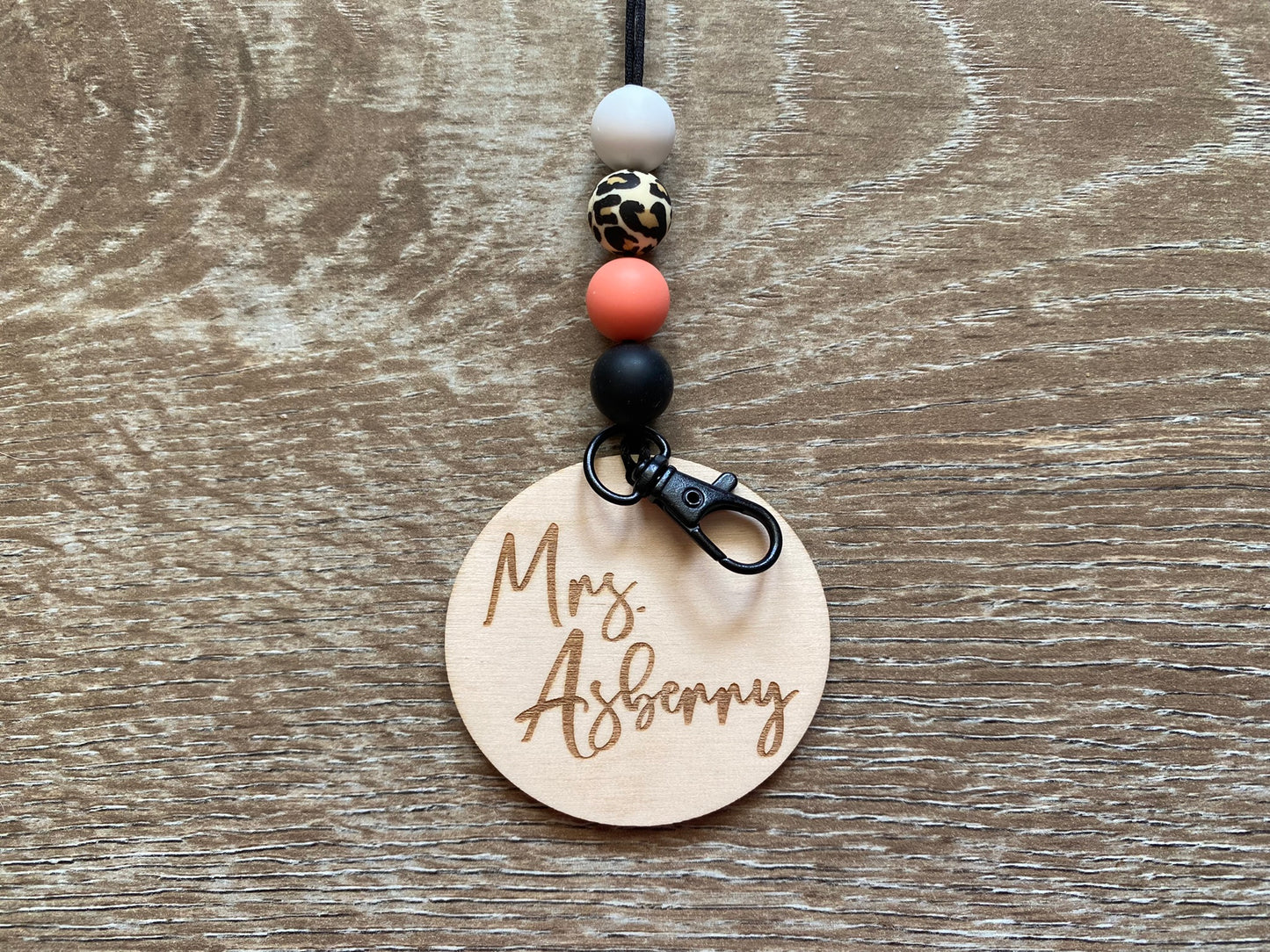 Personalized Teacher Lanyard