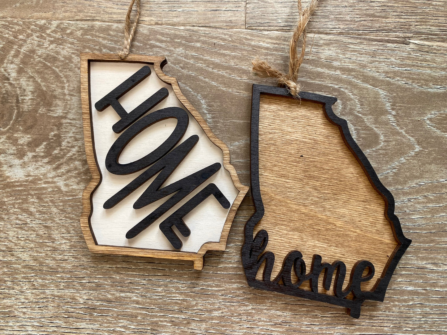Georgia 'Home' Christmas Ornament