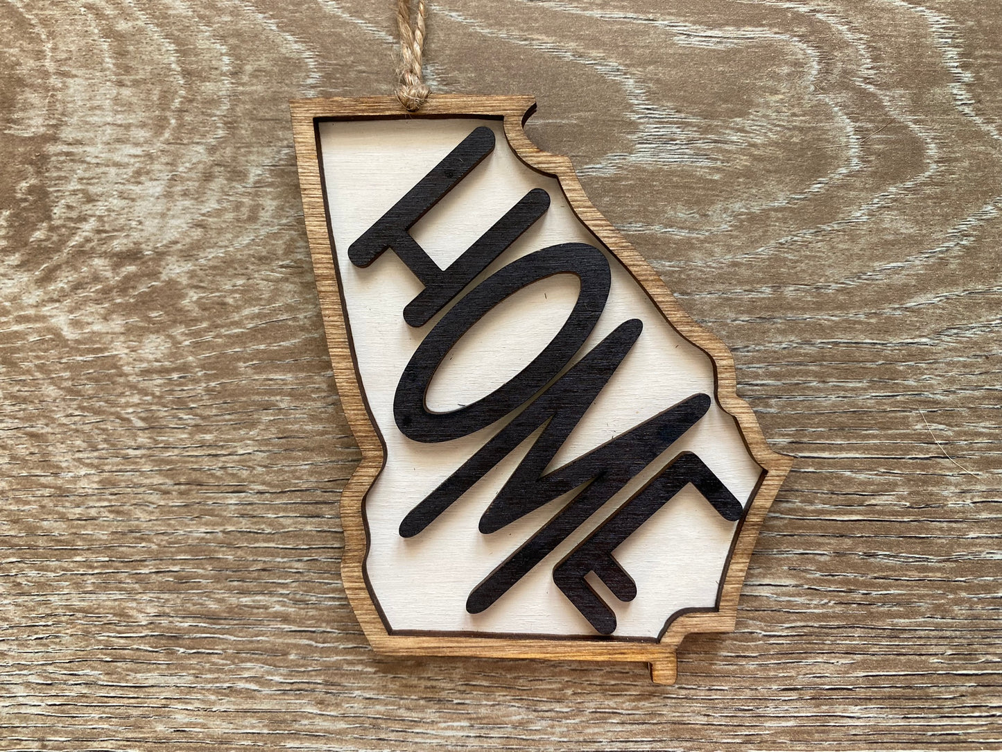 Georgia 'Home' Christmas Ornament