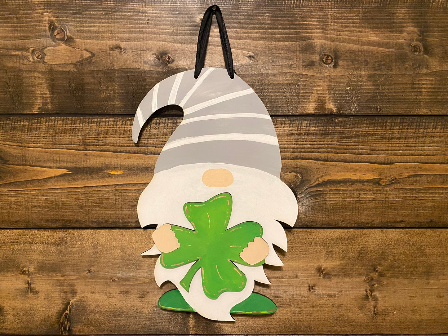 St. Patrick's Day Gnome Door Sign