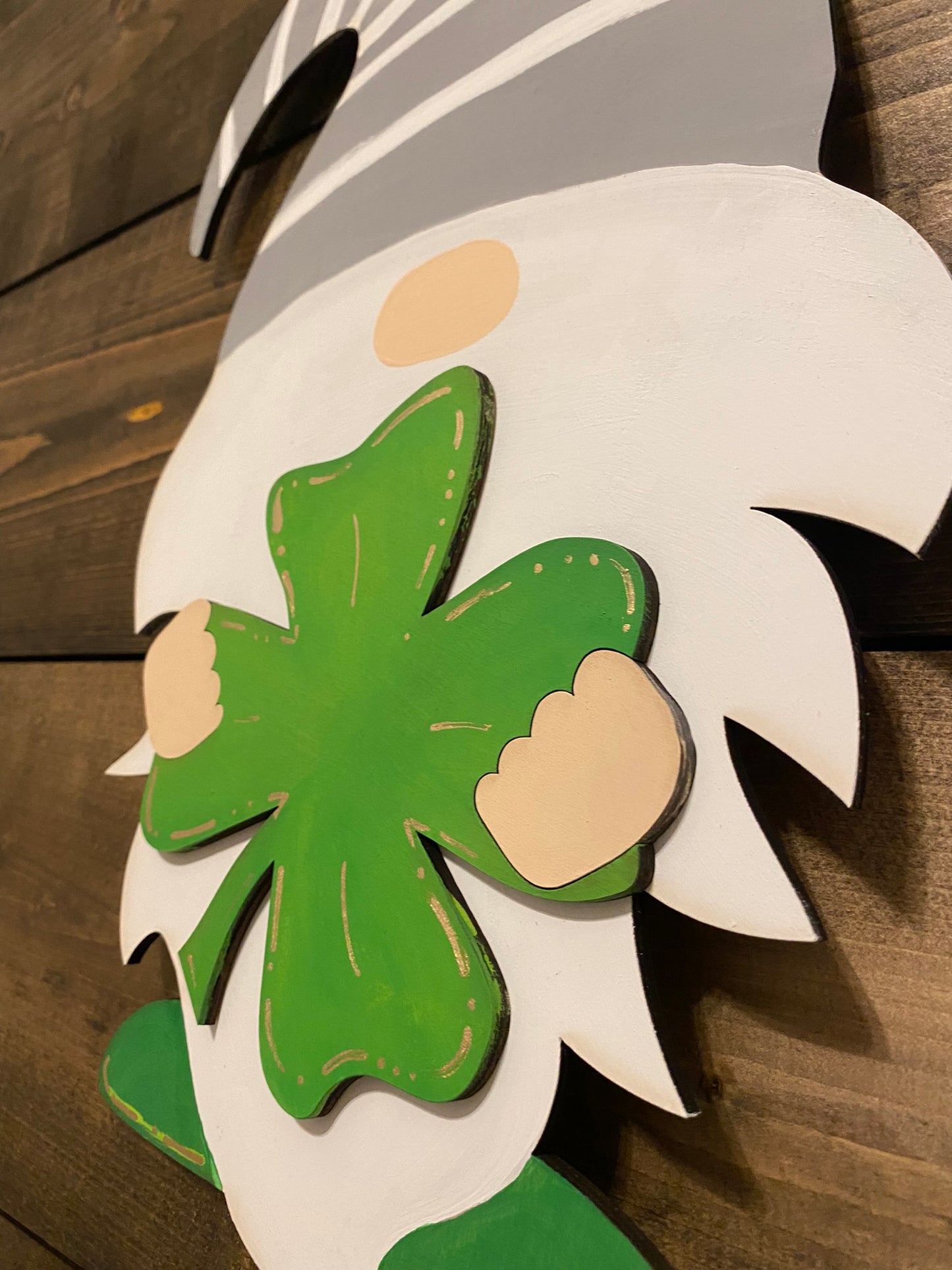 St. Patrick's Day Gnome Door Sign