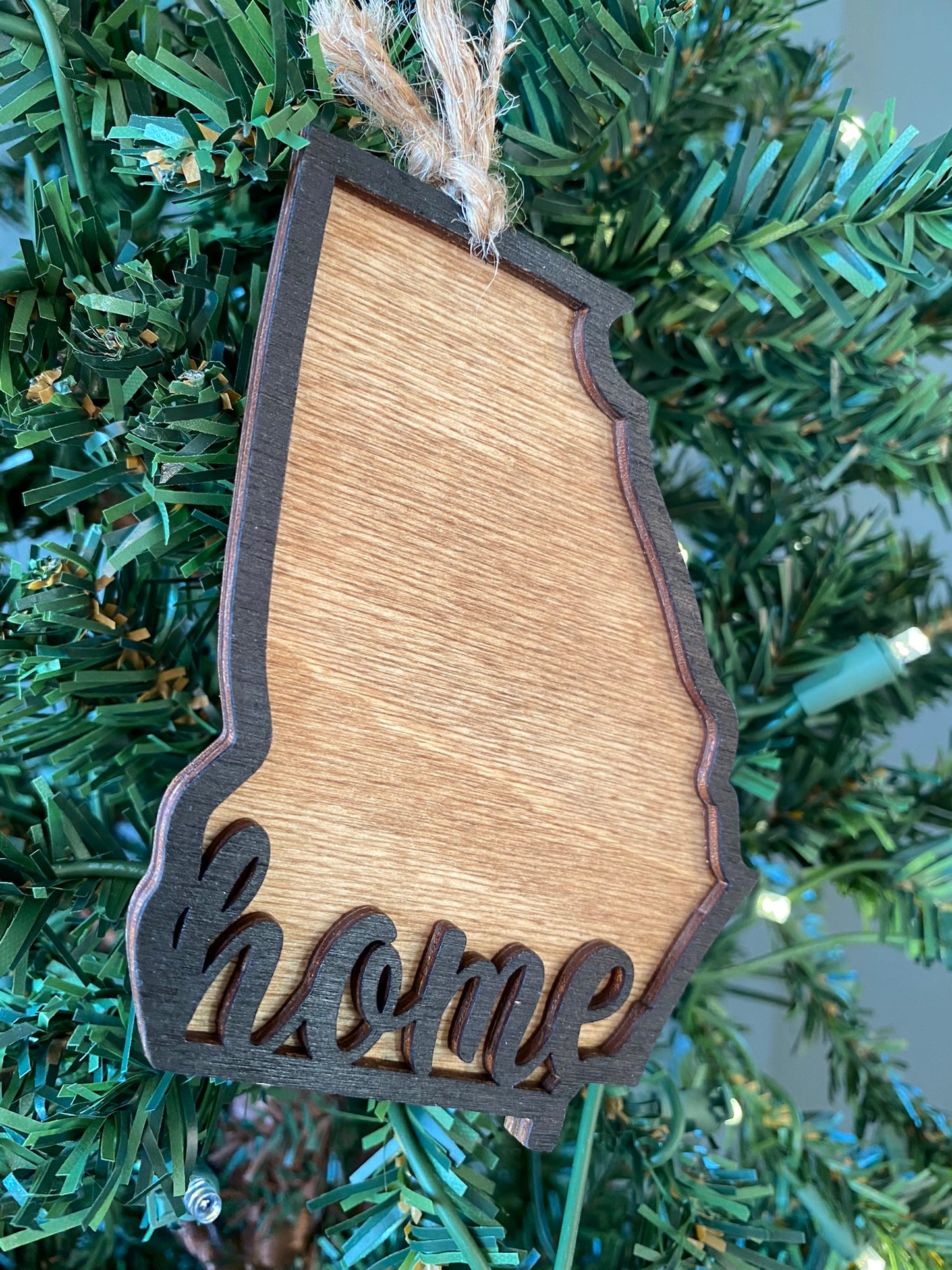 Georgia 'Home' Christmas Ornament