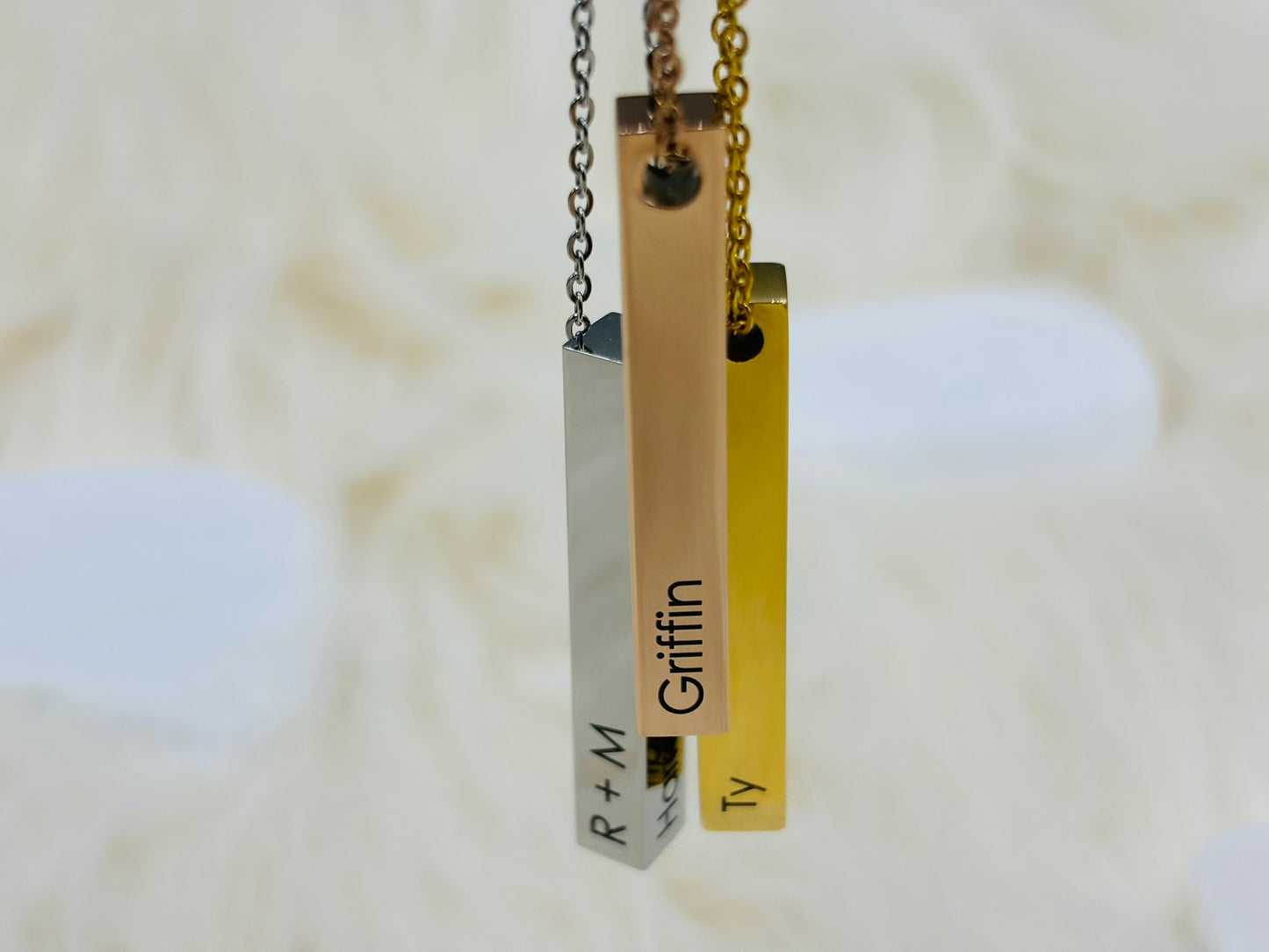 Personalized Bar Necklace