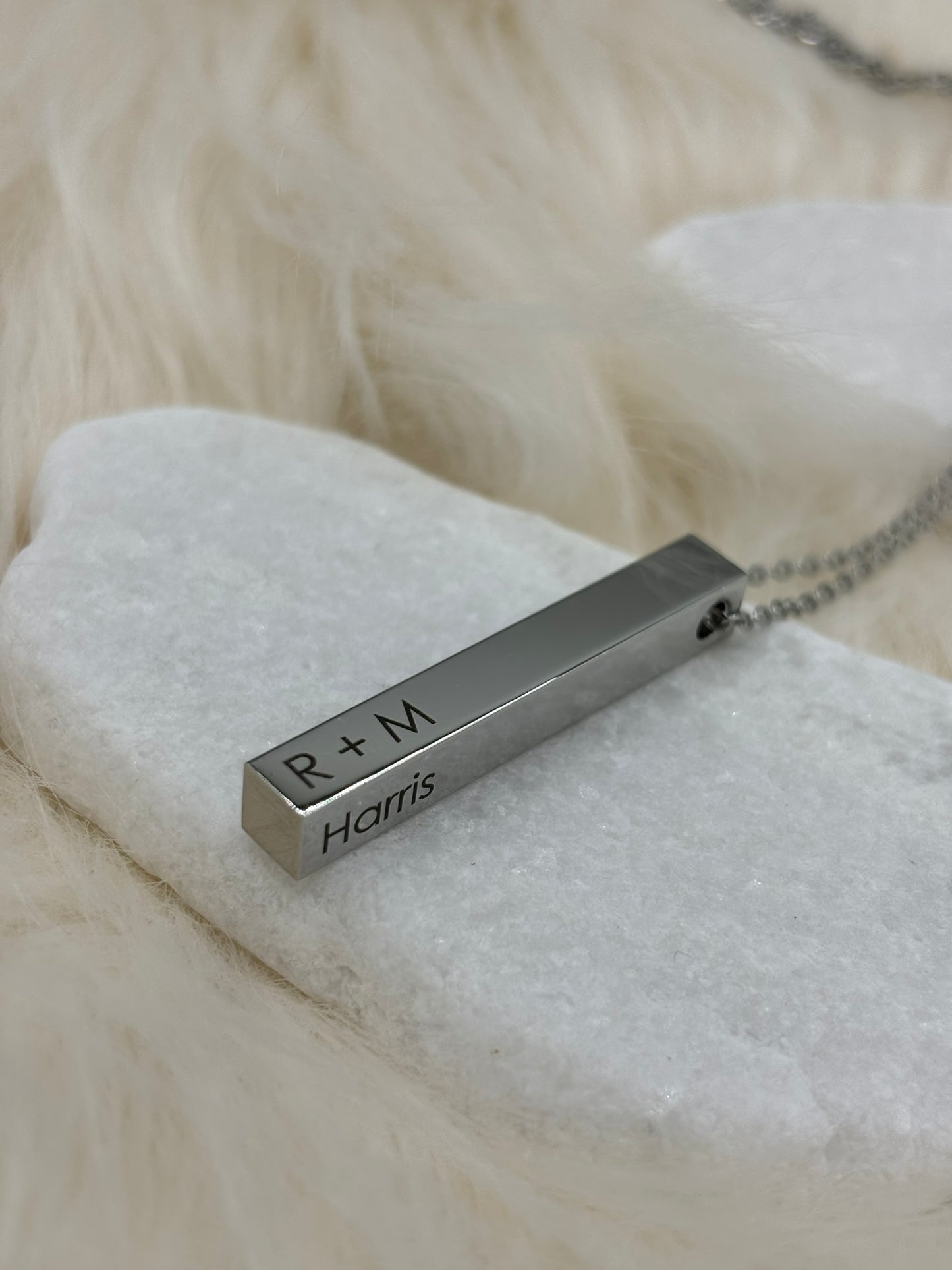 Personalized Bar Necklace