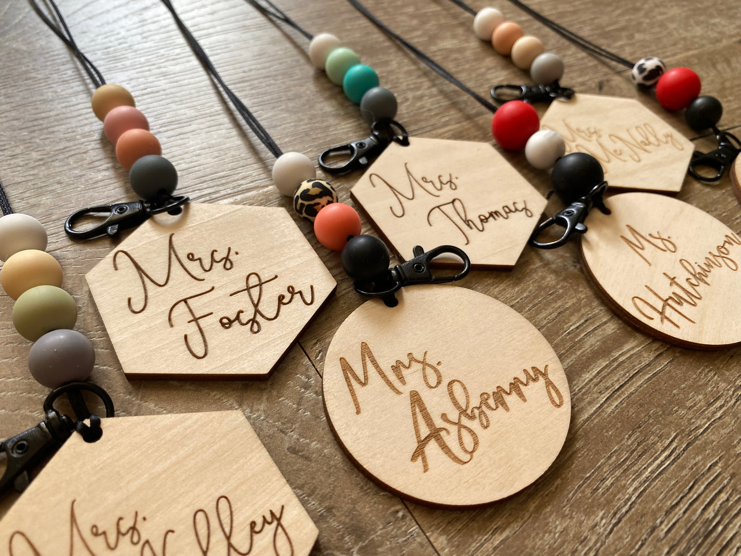 Personalized Teacher Lanyard