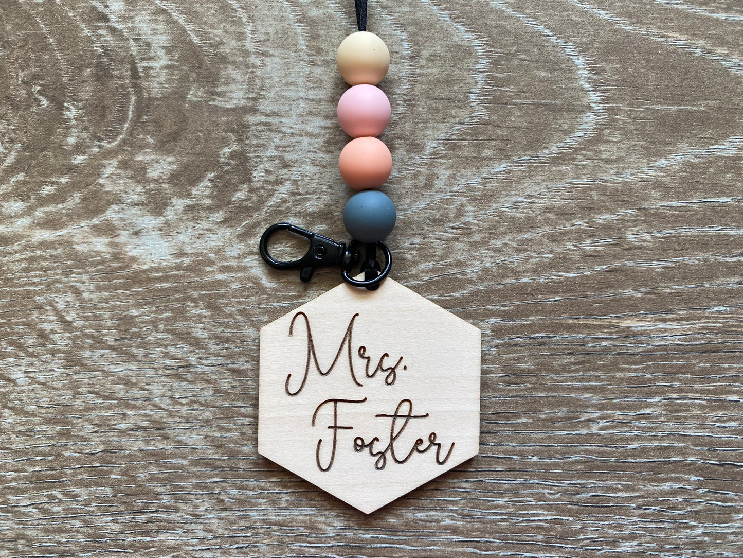 Personalized Teacher Lanyard