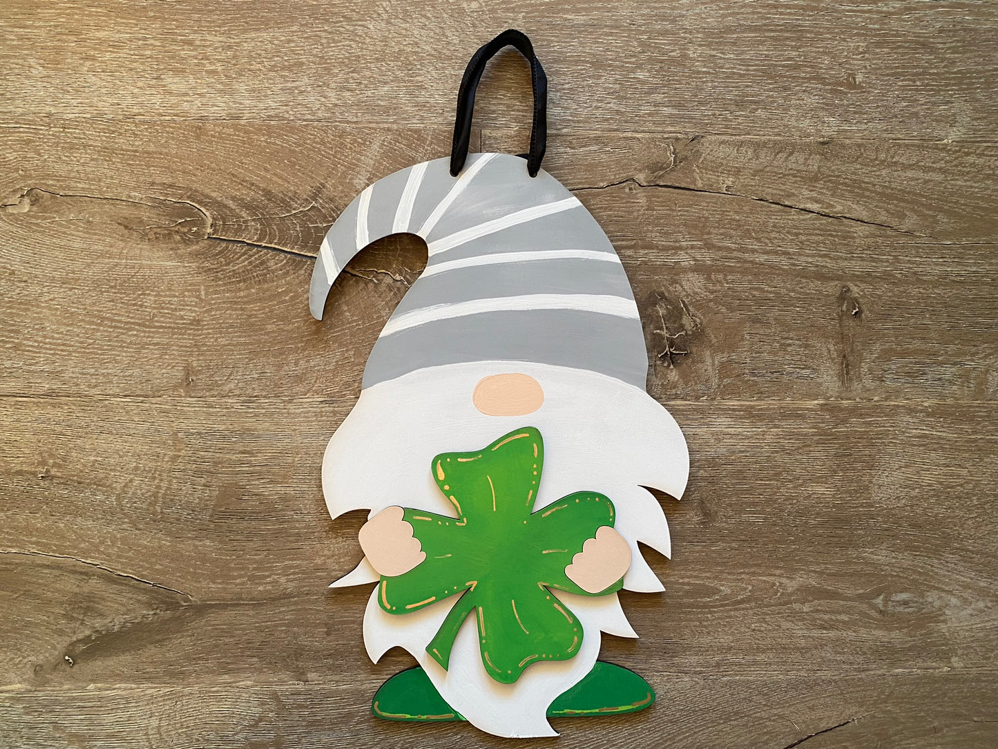 St. Patrick's Day Gnome Door Sign