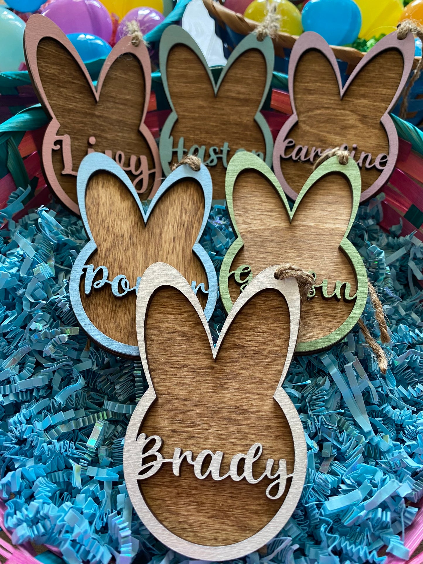 Personalized Easter Basket Tags