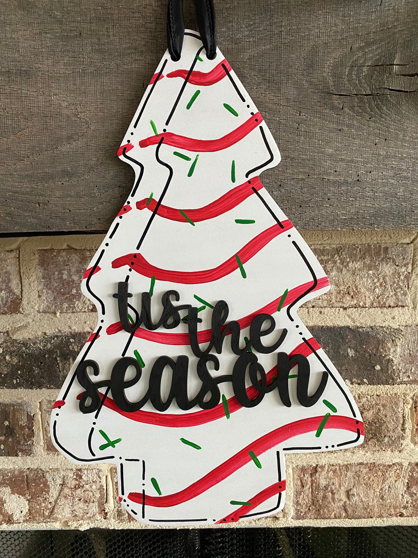 Christmas Tree Sign