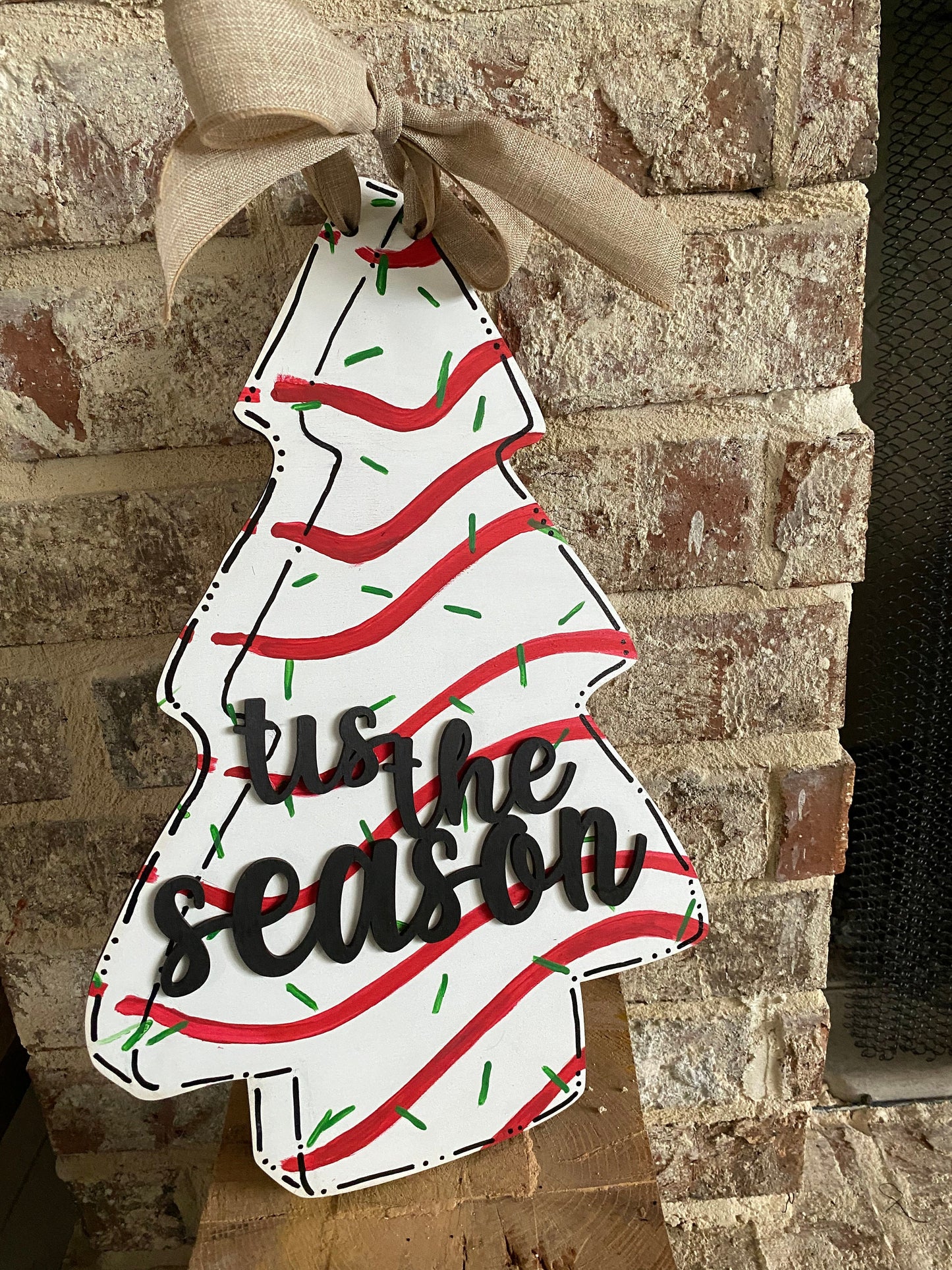 Christmas Tree Sign