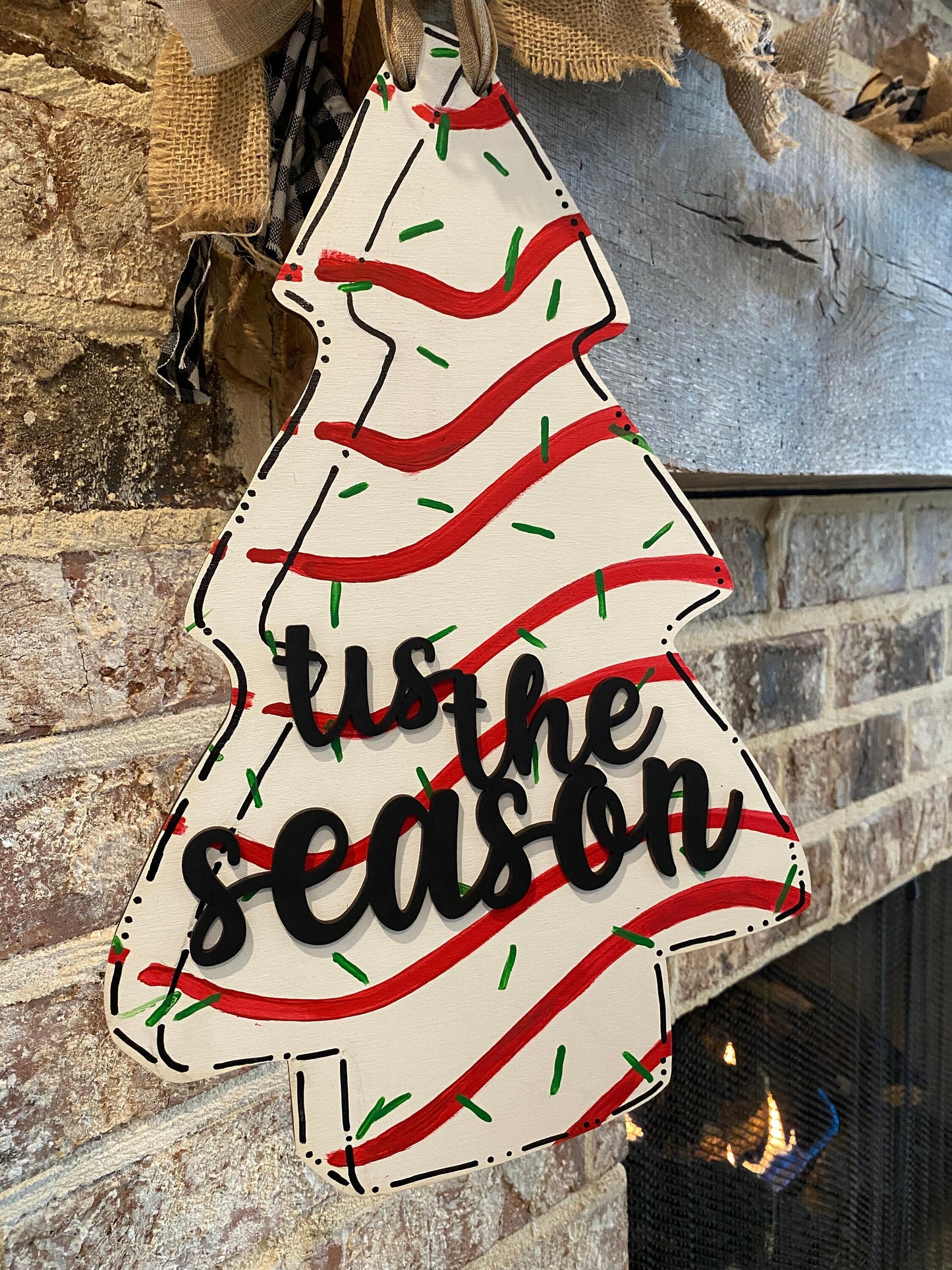 Christmas Tree Sign