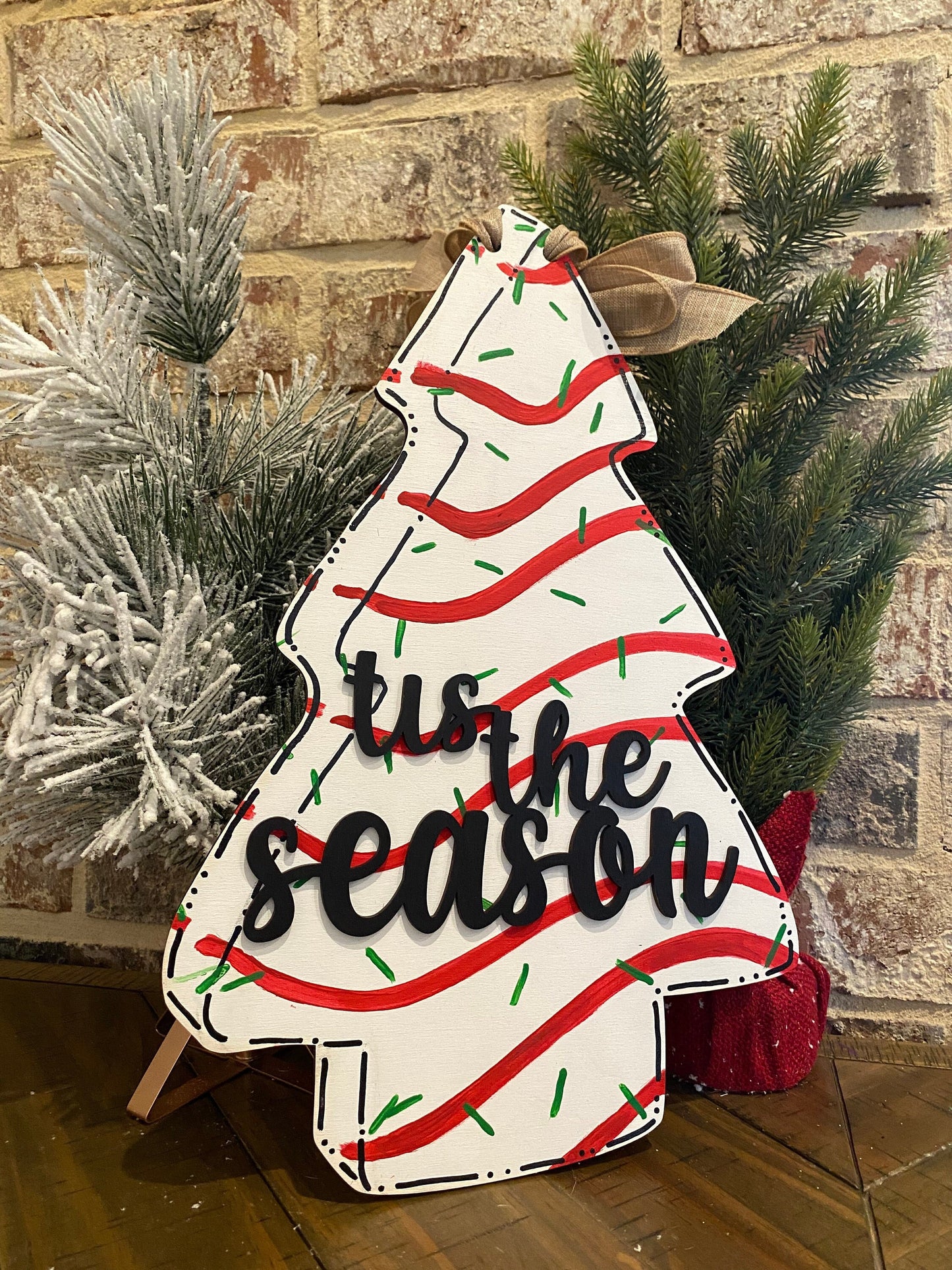 Christmas Tree Sign